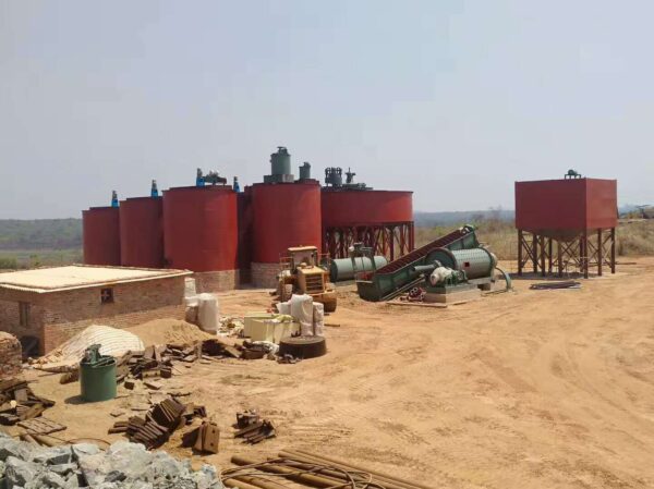 Double Impeller Mixing Tank for Copper Mining Technical Data Sheet of Double-Impeller High- Efficiency Leaching Agitation Tank
